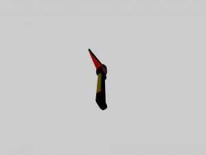 Fire Axe 3D Model