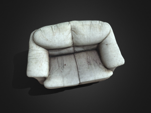 Old Couch 3Dモデル
