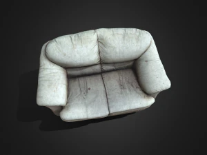 Старый Диван 3D Модель