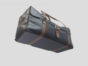 Leather Bag v2 PBR Material 3D Модель