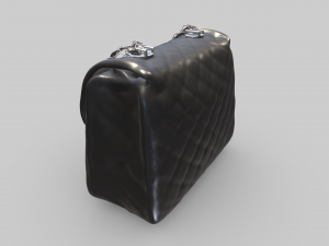 Chanel Leather Bag for Women 3D Model