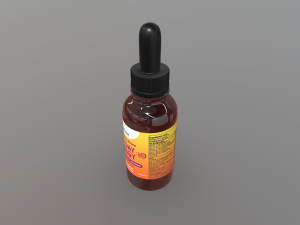 Dropper Bottle 3D मॉडल