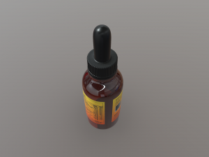 Dropper Bottle 3D मॉडल