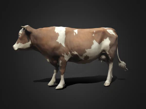 Krowa Model 3D