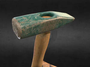 Hammer Remeshed 2pcs 3D Model