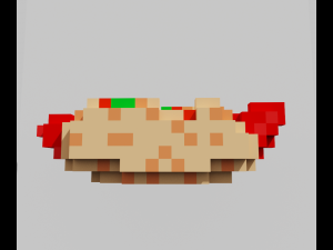 HotDog 3Dモデル