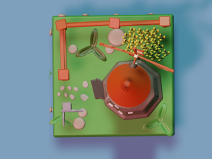 Mill house 3D Модель