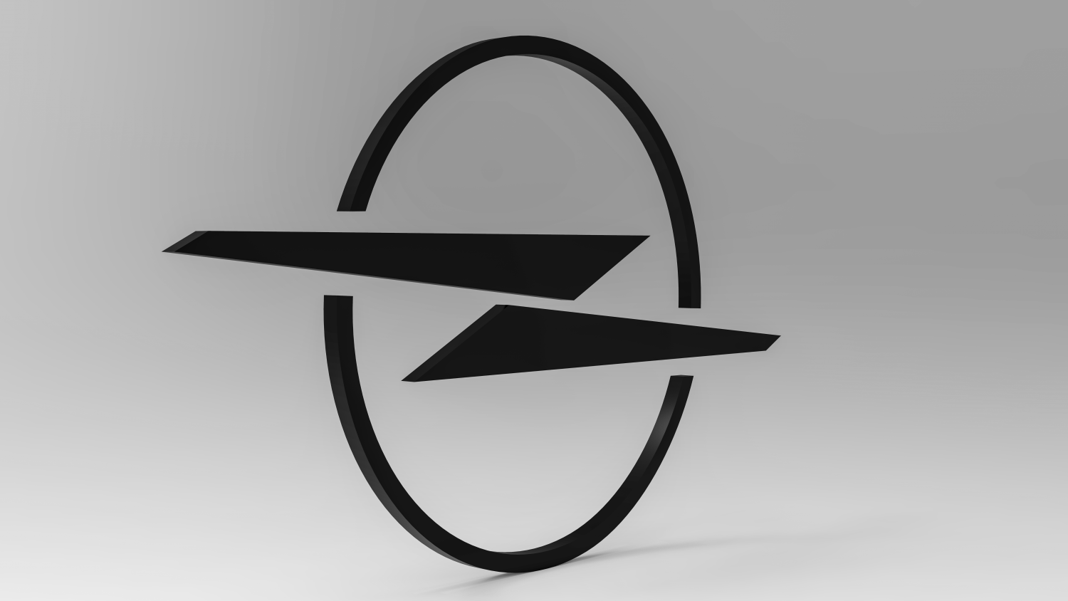 Opel Logo Emblem 3D-Modell in Autoteile 3DExport