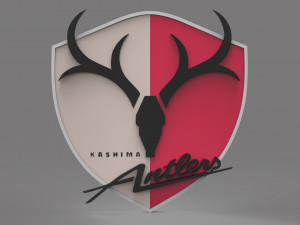 Kashima Antlers logo-emblem  3D Model