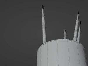 Realistic Brushes pot 3D Model