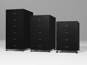 Realistic office drawer units 3Dモデル