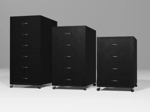 Realistische B&uuml;roschubladeneinheiten 3D Modell