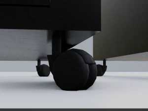 Realistic office drawer units 3D Model