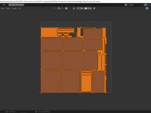 Realistic office drawer units 3D Model