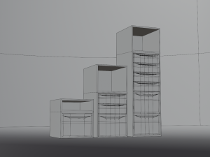 Realistic Drawer room design Modèle 3D