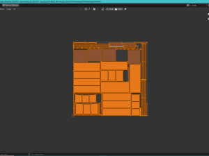 Drawers realistics old wood 3Dモデル