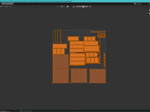 Drawers realistics old wood 3Dモデル