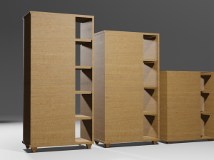Realistic drawers room design 3D 모델