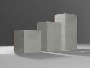 Modern reailistic drawers 3D Модель