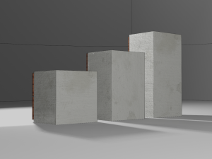 Modern reailistic drawers 3D Модель