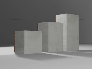 Modern reailistic drawers 3D Model
