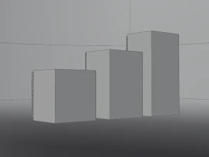 Modern reailistic drawers 3D Model