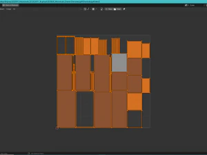 Modern reailistic drawers 3D Model