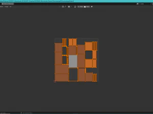 Modern reailistic drawers 3D Model