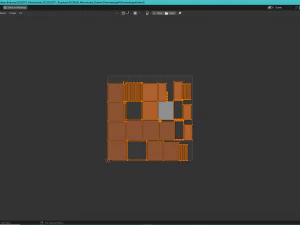 Modern reailistic drawers 3D Model