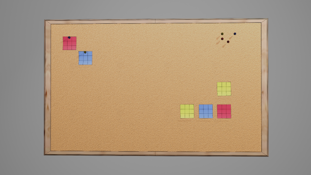 Realistic Wall cork Modèle 3D .c4d .max .obj .3ds .fbx .stl .blend 