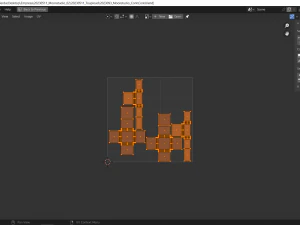 Realistic Wall cork 3D Model