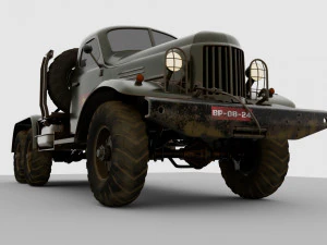 ZIL-157 3D मॉडल