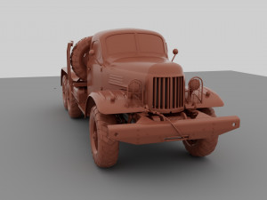 ZIL-157 Model 3D