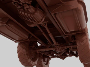 ZIL-157 3D Model
