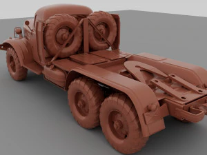 ZIL-157 3D Model