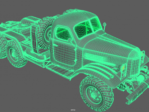 ZIL-157 Model 3D