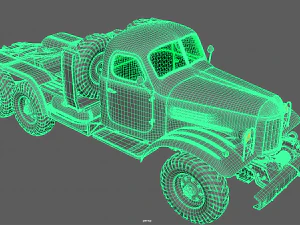 ZIL-157 3D Model