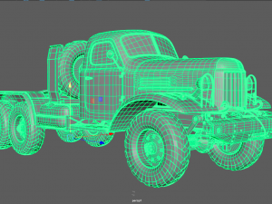 ZIL-157 Model 3D
