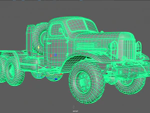 ZIL-157 3D Model