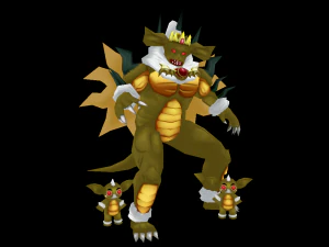 King of the Feral Imps 3D Model