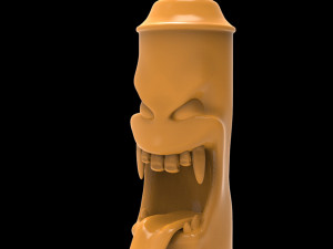 Monster Can 01 3D Print Model