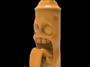 Potw&oacute;r Puszka 02 Model do druku 3D