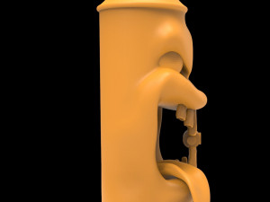 Monster Can 03 3D-Druckmodell
