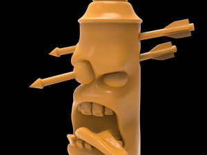 Monster Can 04 3D Print Model