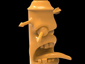 Monster Can 04 3D Print Model