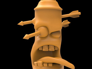 Monster Can 04 3D Print Model