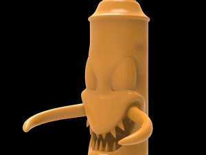 Monster Can 07 3D Print Model