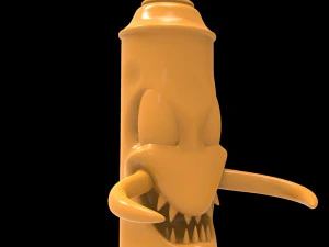 Monster Can 07 3D Print Model