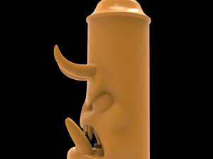 Monster Can 08 3D Print Model