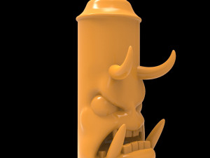 Monster Can 08 3D Print Model